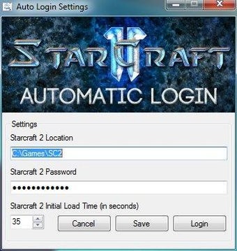Image 0 for Starcraft 2 Auto Login
