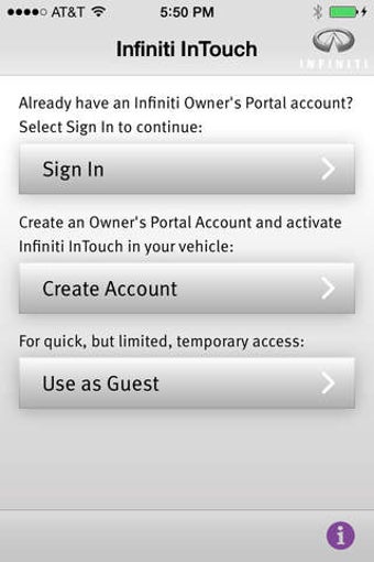 Imagen 0 para Infiniti InTouch