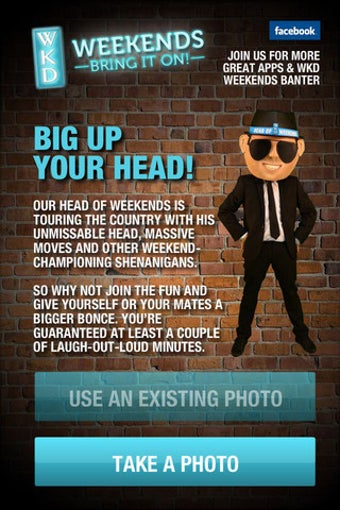 Image 0 for WKD Big Head App!