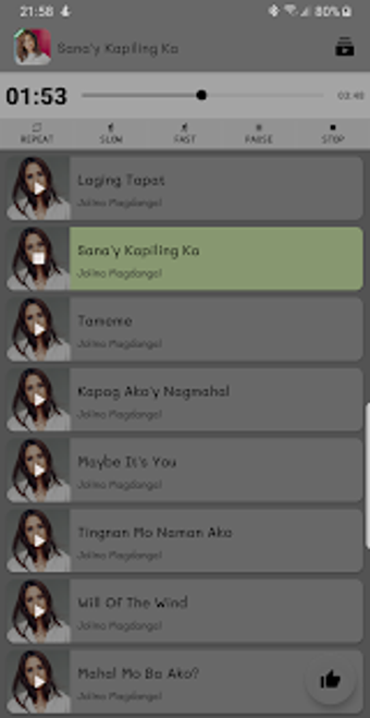 Image 0 for All Songs Jolina Magdanga…
