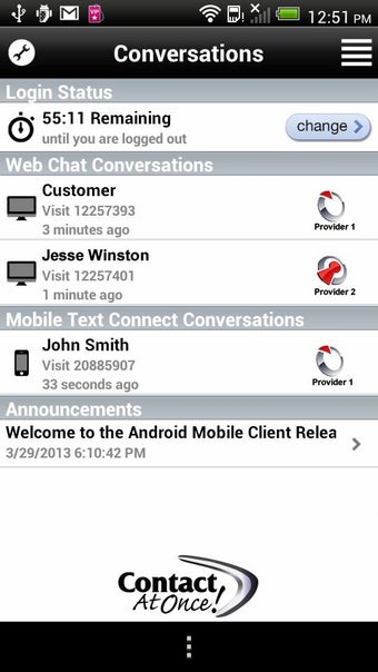 Image 1 for Contact At Once