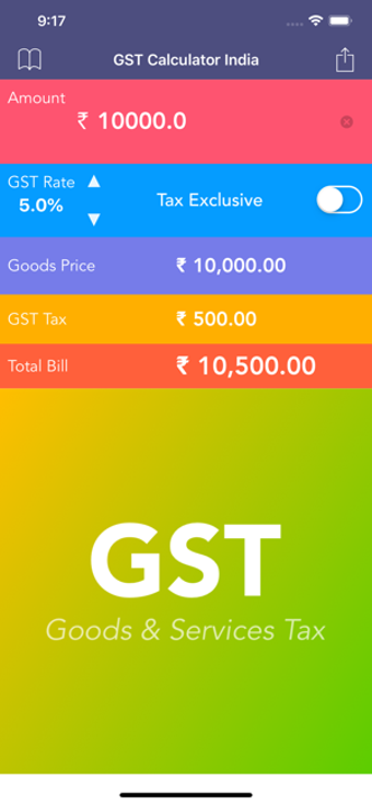 Imagen 2 para GST Calculator India GST …