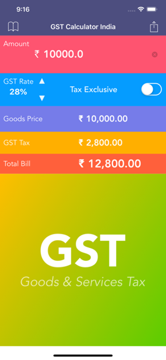 Imagen 0 para GST Calculator India GST …