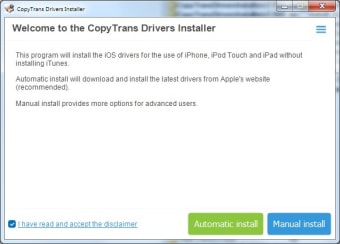 Image 0 for CopyTrans Drivers Install…