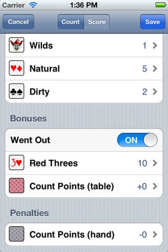 Image 1 for Triple Play Canasta Score…