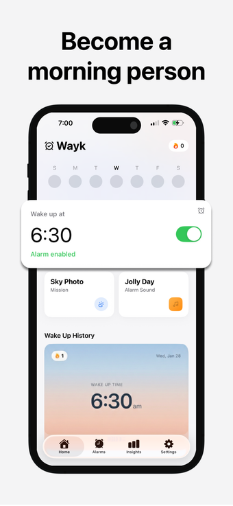 Image 0 for Wayk: Wake Up Early