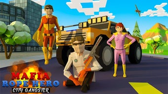 Image 0 for Mafia Rope Hero City Gang…
