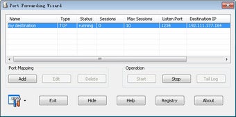 Image 0 for Port Forwarding Wizard