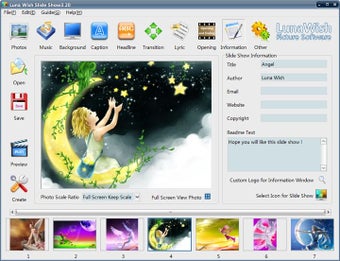 Image 0 for Luna Wish Slide Show