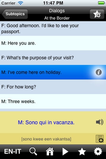 Image 3 for EasyTalk Learn Italian Fr…