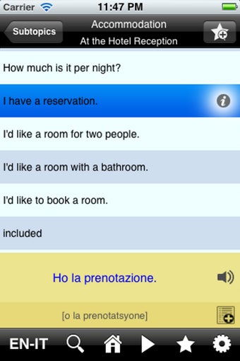 Image 0 for EasyTalk Learn Italian Fr…