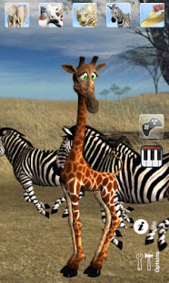 Imagen 2 para Talking George Giraffe Ad…