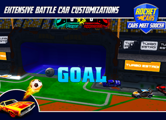 Imagen 1 para Rocket Car Soccer : Cars …