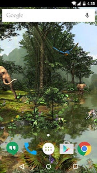 Image 2 for 3D Rainforest Live Wallpa…