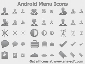 Image 0 for Android Menu Icons