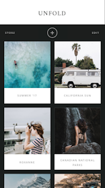 Imagen 1 para Unfold - Create Stories