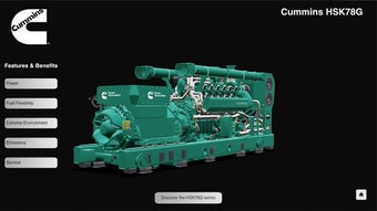 Image 0 for Cummins HSK78G gas genera…