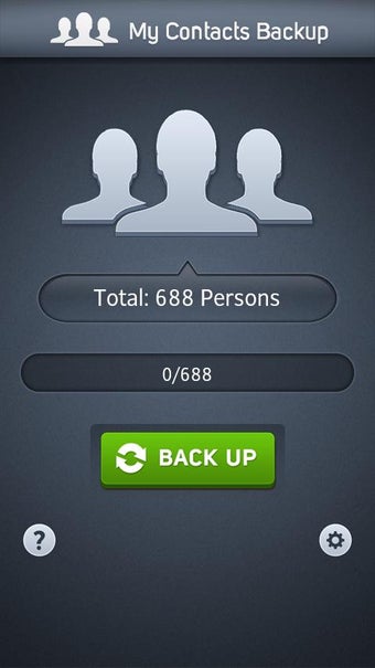 Imagen 2 para MCBackup - My Contacts Ba…