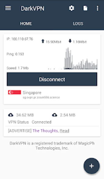 Image 0 for Dark VPN - (Proxy/VPN)