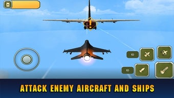 Image 0 for F16 Carrier Jet Flight Si…