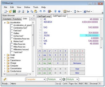 Image 0 for WiseCalc