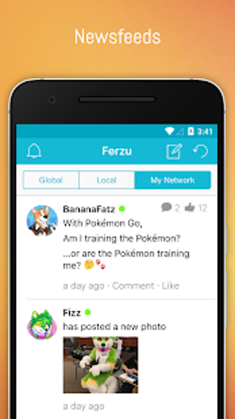 Image 1 for FERZU - Furries Social Ne…
