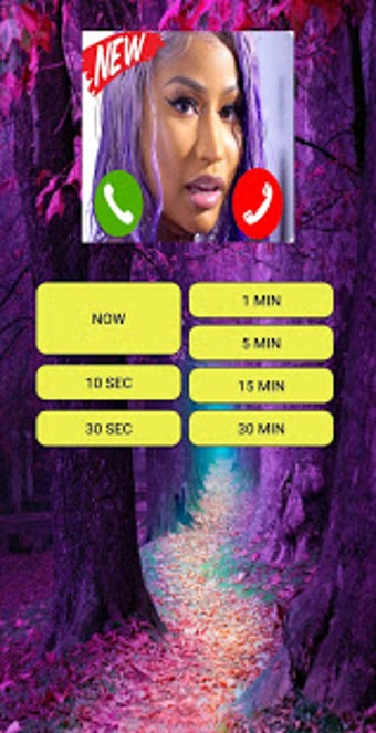Imagen 1 para Fake call from nicki mina…