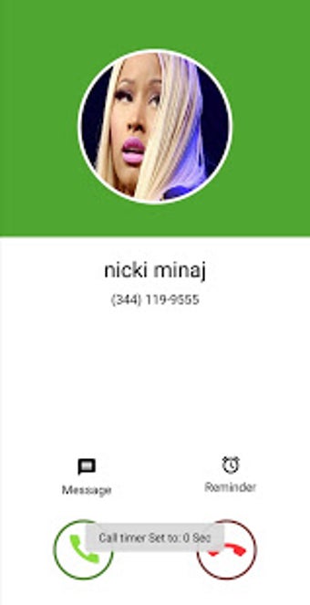 Imagen 3 para Fake call from nicki mina…