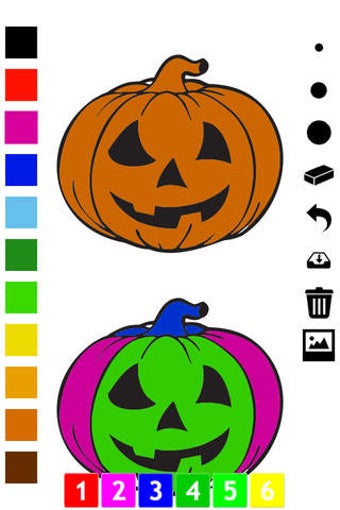 Image 0 for Halloween Coloring Book f…