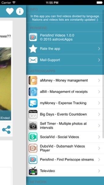 Image 2 for Perisfind - videos finder…