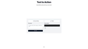 Image 0 for Text to Action