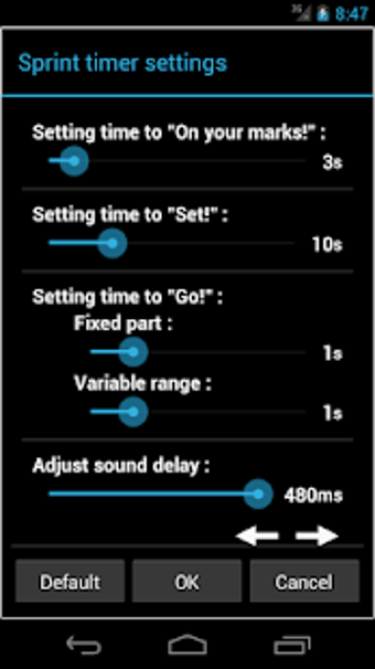 Image 0 for Sprint Start Timer
