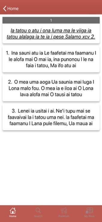 Image 0 for Tusi Pese