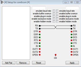 Imagen 0 para Null Modem emulator