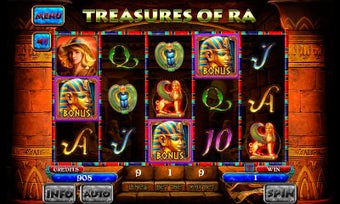 Image 1 for Treasures of RA Slot