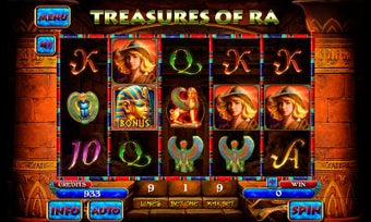 Image 2 for Treasures of RA Slot