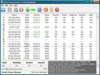 Image 0 for Socks Proxy Checker