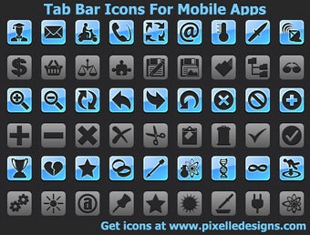 Image 0 for TabBar Icons For Mobile A…