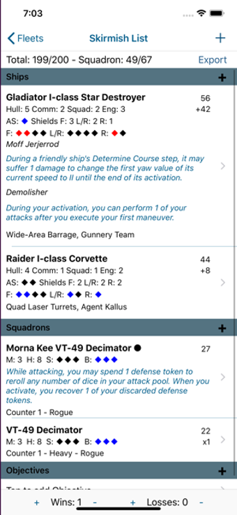 Image 0 for Armada Fleet Builder
