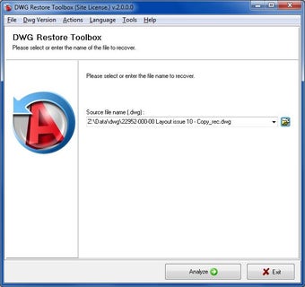 Imagen 0 para DWG Restore Toolbox