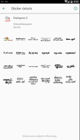Imagen 2 para Malayalam Dialogue Sticke…