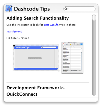 Image 0 for Dashcode Tips
