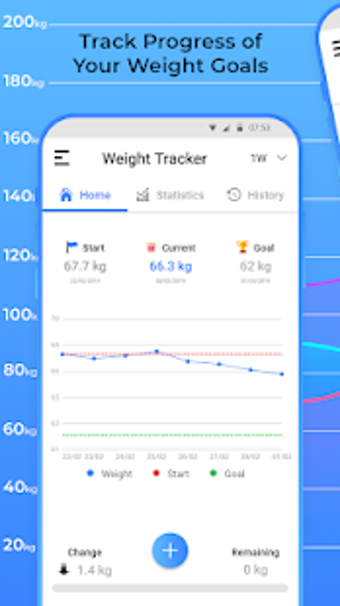 Image 1 for Weight Tracker: BMI Calcu…
