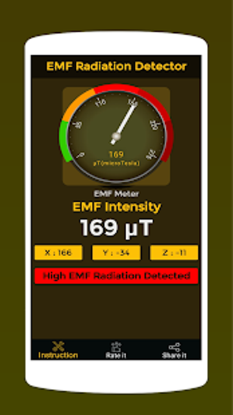 Imagen 1 para EMF Detector - Radiation …