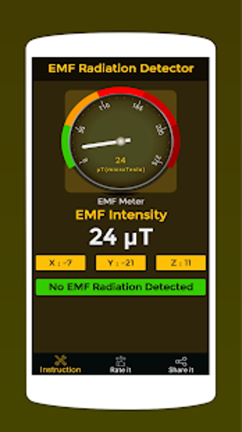 Imagen 1 para EMF Detector - Radiation …