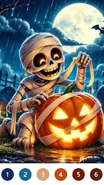 Imagen 0 para Spooky Halloween Coloring…
