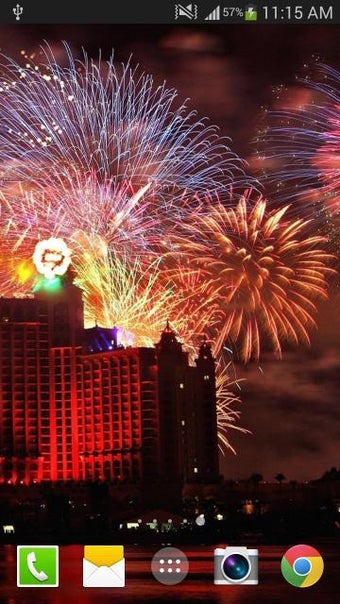 Image 1 for Dubai Fireworks Live Wall…