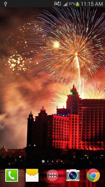 Image 0 for Dubai Fireworks Live Wall…