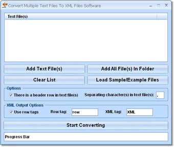 Image 0 for Convert Multiple Text Fil…