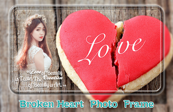 Image 2 for Broken Heart Photo Frames